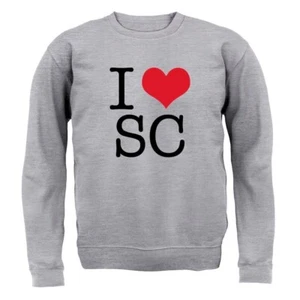 I Love Heart SC - Kids Hoodie / Sweater - Carpenter Gig Fan Concert Singer Tour - Picture 1 of 20