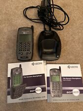 Kyocera Smartphone Palm Pilot qcp6035 With Manual And Discs Untested