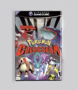POKEMON COLOSSEUM / GAMECUBE - 2"x3" FRIDGE MAGNET (nintendo game box retro) - Picture 1 of 3