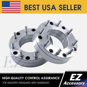 2 Wheel Adapters 5 Lug 5 To 8 Lug 6.5 Spacers 5x5/8x6.5 2" - Picture 1 of 8