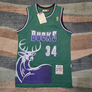 Ray Allen Rookie Milwaukee Bucks Away Jersey L - Picture 1 of 10