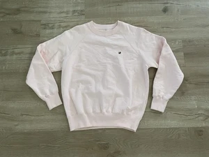 Maglione Aime Leon Dore manica lunga felpa M media rosa chiaro logo girocollo - Foto 1 di 9