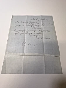 1854 Stempelloser Brief Büro der Presbyterianischen Kirche Philadelphia PA #27 - Bild 1 von 2