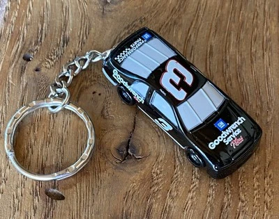 Llavero vintage Dale Earnhardt negro NASCAR diecast Goodwrench 2001 llavero Foto 1 de 3