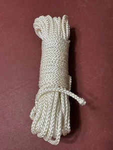 1/4" x 50' Superior Strength Nylon Braided Rope, FREE SHIPPING - Picture 1 of 4