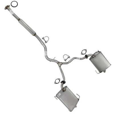 Stainless Steel Cat-Back Exhaust System Kit fits: 2006-2009 Subaru Outback 2.5L - Image 1 of 4