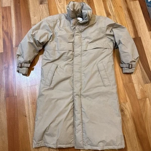 Eddie Bauer Vintage 80er Premium Gänsedaunen Goretex Puffy Long Mantel Kapuze Gr. L - Bild 1 von 13
