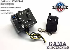 Control inverso de polaridad remoto RF con auxiliar conmutador de cables - 24 VDC - RF24V1PR-ASL - Imagen 1 de 3