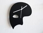 Phantom of the Opera Mask Silhouette - Wall Clock