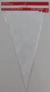 Celebrate It Christmas Snowflake Triangle Treat Bags New - Imagen 1 de 3