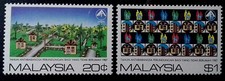 MALAYSIA 1987 INTERNATIONAL YEAR OF SHELTER FOR THE HOMELESS SG 369 - 370 MNH