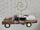 OFFROAD HEARSE ACE OF SPADES WHITE WHEEL ORNAMENT WITH PICTURE CARD AND GIFT BOX