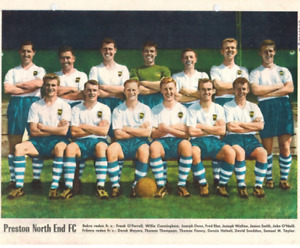 Preston North End Football Club Collector's Insert Series from 1960