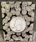 H.E. Harris Tri-Fold Push In Coin Folder #2692 Quarters Blank No Dates