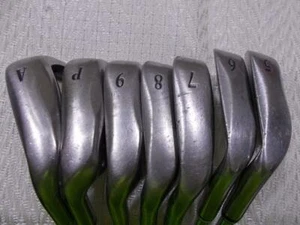 DUNLOP XXIO MP400 Left-handed NSPRO 7PC R-FLEX IRONS SET GOLF CLUBS JAPAN MODEL - Picture 1 of 6