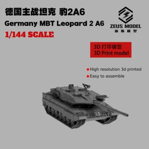 Unassembled 1/144 Resin Model German Leopard 2A6 Main Battle Tank Leopard 2 A6 - Picture 1 of 10