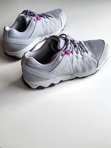 REEBOK CLASSIC SNEAKER SCHUHE Silber UK 7 40,5 / 26,5 CM - Bild 1 von 8
