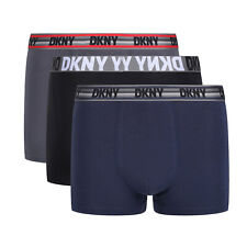 DKNY Эверетт мужские 3 упаковка боксерские шорты фирменные пояс мягкий хлопок S-XL