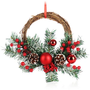 Weihnachts-Hänger für die Weihnachtsdeko - Adventskranz zum Hängen - 27cm - Bild 1 von 5