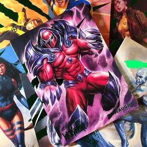 2023 Fleer Ultra Wolverine ARCHANGEL Base Green Foil #59 - Picture 1 of 1