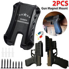 2-Pack Gun Magnet Mount, Magnetic Concealed Gun Holster Pistol Holder For Car US