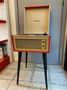 Giradischi Crosley Bermuda Rosso - Foto 1 di 11