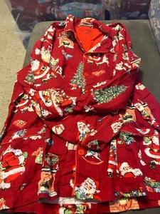 Nick & Nora XXL Red Vintage Santa Retro Gifts Presents -6 - Picture 1 of 7