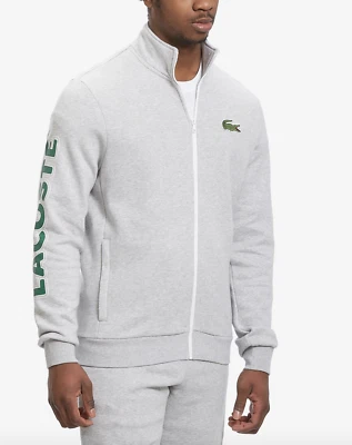 LACOSTE 🐊CHAQUETA DEPORTIVA GRIS CREMALLERA COMPLETA [WH1502-AJ9] Top polar PEQUEÑA PEQUEÑA PEQUEÑA 3 S Foto 1 de 4