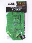 C-3PO Star Wars Design Pouch Green Tokucha Disney Japanese From Japan F/S