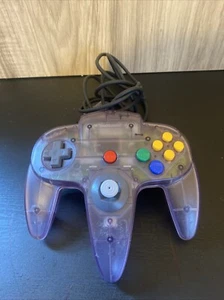 Nintendo 64 Controller Atomic Purple N64 Controller OEM Tested - Picture 1 of 4