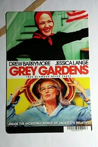 GREY GARDENS GEZEICHNET BARRYMORE JESSICA LANGE MINI POSTER UNTERSTÜTZER KARTE (KEIN Film) - Bild 1 von 1