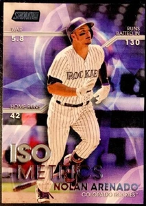 NOLAN ARENADO - 2016 Stadium Club ISOMETRICS #I-25 - COLORADO ROCKIES - Picture 1 of 2