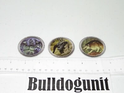 2011 Dungeons & Dragons Starter Set Board Game Lot 3 Big Monster Token Part Only - Image 1 of 3