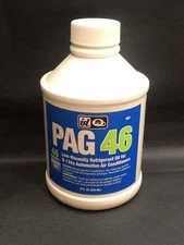 PAG 46 Low Viscosity Refrigerant Oil R-134a Auto A/C Systems 8oz