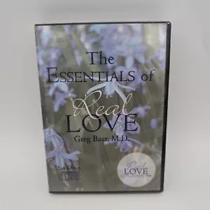 The Essentials Of Real Love CD Audiobook By Dr Greg Baer New Sealed - Picture 1 of 2