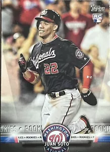 Inserto Saluto Aggiornamento Topps 2018 RC S-29 Juan Soto Nazionali - Foto 1 di 1