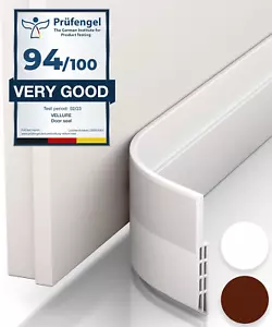  Door Draft Stopper - Premium Cold Air Door Sweep Weather Stripping Door Seal - Picture 1 of 7