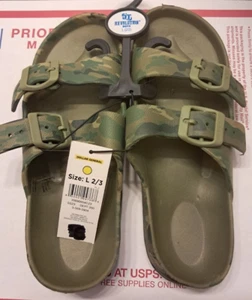 SANDALIAS NIÑO DISEÑO VERDE OD TALLA L 2/3 NUEVAS CON ETIQUETAS UE10 - Imagen 1 de 2