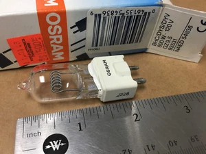 2  PC  OSRAM   BHC/DYS/DYV 120V 600W   HALOGEN PHOTO OPTIC  LAMP  - Picture 1 of 2