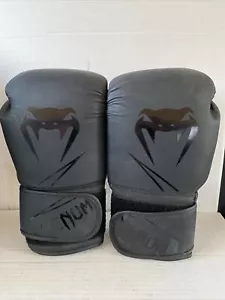 Venum Challenger Boxing Gloves Black 10 oz Adult Unisex - Picture 1 of 6