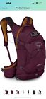 Osprey- NEW-  Raven 14 Biking Pack Hiking Backpack -Purple/ Orange  -New-W-Tags