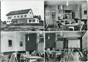 CARTOLINA FOTOGRAFICA NEUNKIRCHEN/SAAR Café Ursula, Spieserstr. 103, Hans Collnot anni 50/60 - Foto 1 di 1