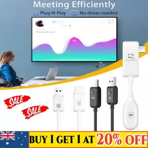 USB Wireless Projection Screen, Hdmi Wireless Transmitter and Receiver - Photo 1/10