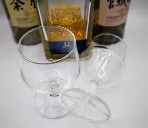 BRANDY GLASSWARE NIKKA JAPANESE BRANDY COLLECTIBLE NIKKA WISKY LOGO RARE - Picture 1 of 8