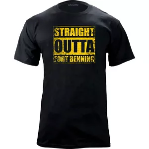 T-shirt originale Straight Outta Fort Benning - Foto 1 di 5