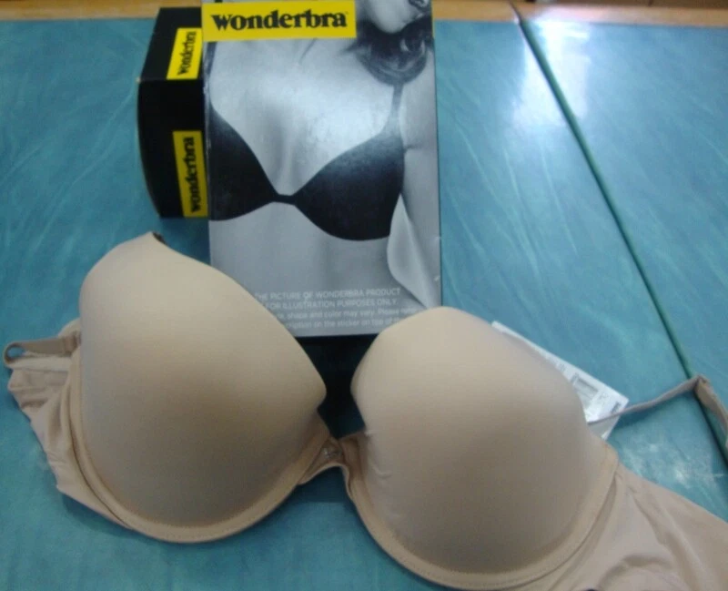 Wonderbra Perfect Plunge Push-Up, Reggiseno Donna : Wonderbra