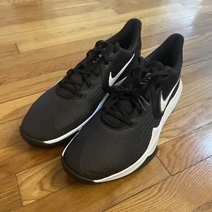 🔥Mens Nike Precision V 5 Black White Basketball Shoes CW3403 003 New Size 11.5 - Picture 1 of 5