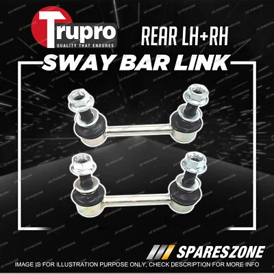 Pair Trupro Rear Sway Bar Links for Lexus RX200t RX350 2.0L 3.5L SUV 15-On - image 1 of 2