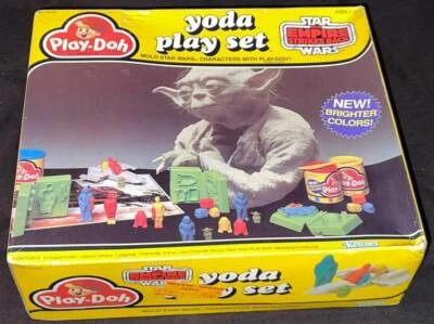 JUEGO STAR WARS EMPIRE STRIKES BACK YODA PLAY-DOH SELLADO RARO 1981 KENNER Foto 1 de 4