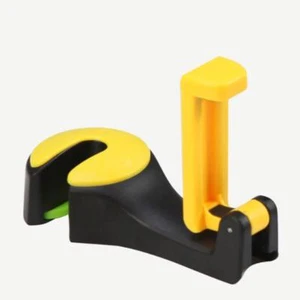 2 in 1 Car Back Seat Phone Holder Stand 2pcs Headrest Creative Hanger Hook Clip - Picture 1 of 7